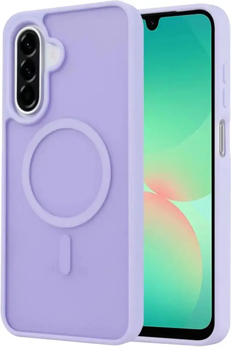 Selected Hoesje Samsung Galaxy A26 MagSafe Paars