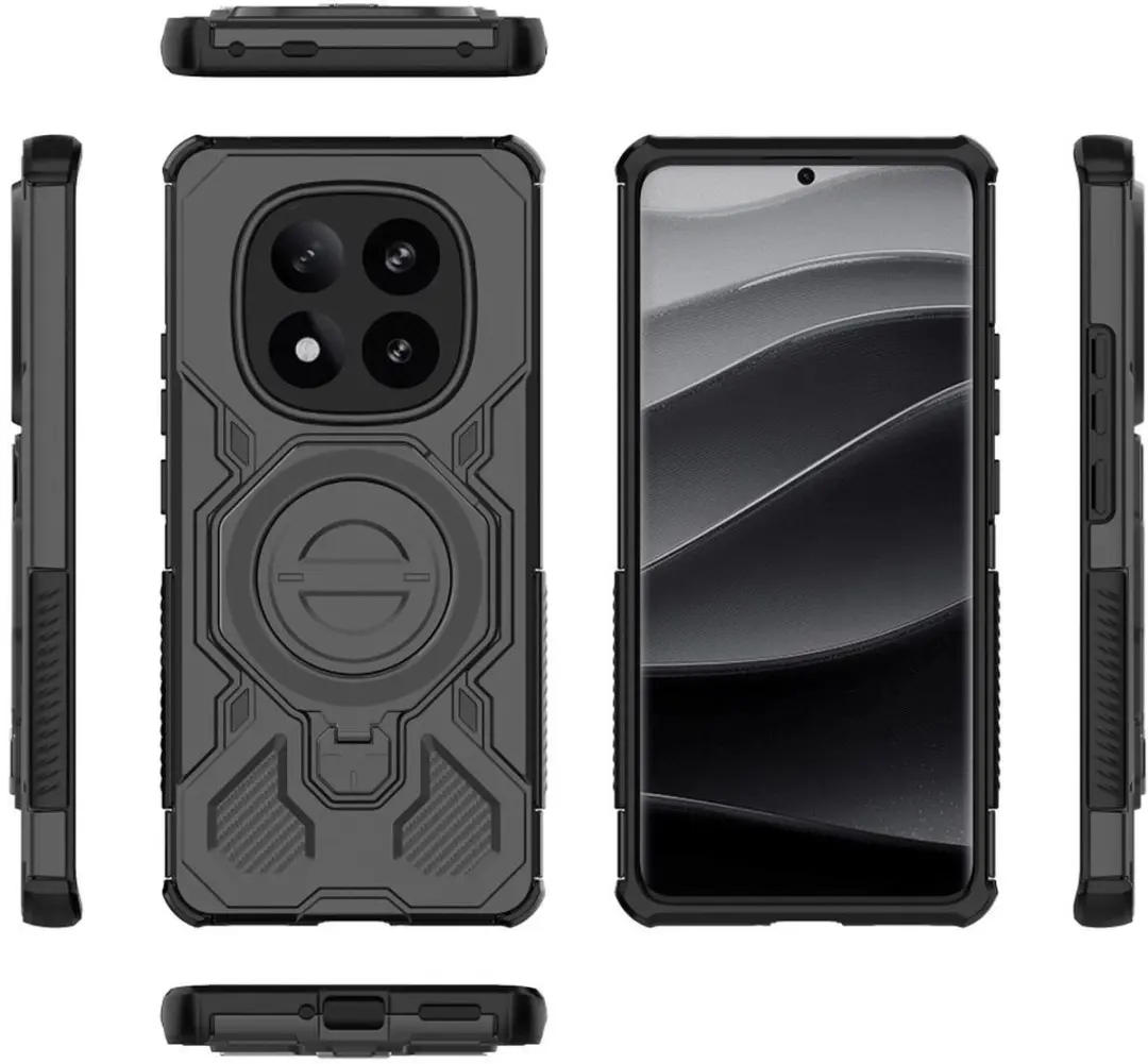 Selected Hoesje Xiaomi Redmi Note 14 Pro Plus - MagSafe/Zwart