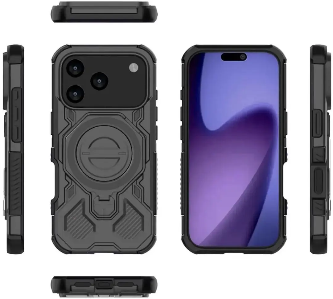 Selected iPhone 17 Pro Max Hoesje - MagSafe & Qi2 - Zwart