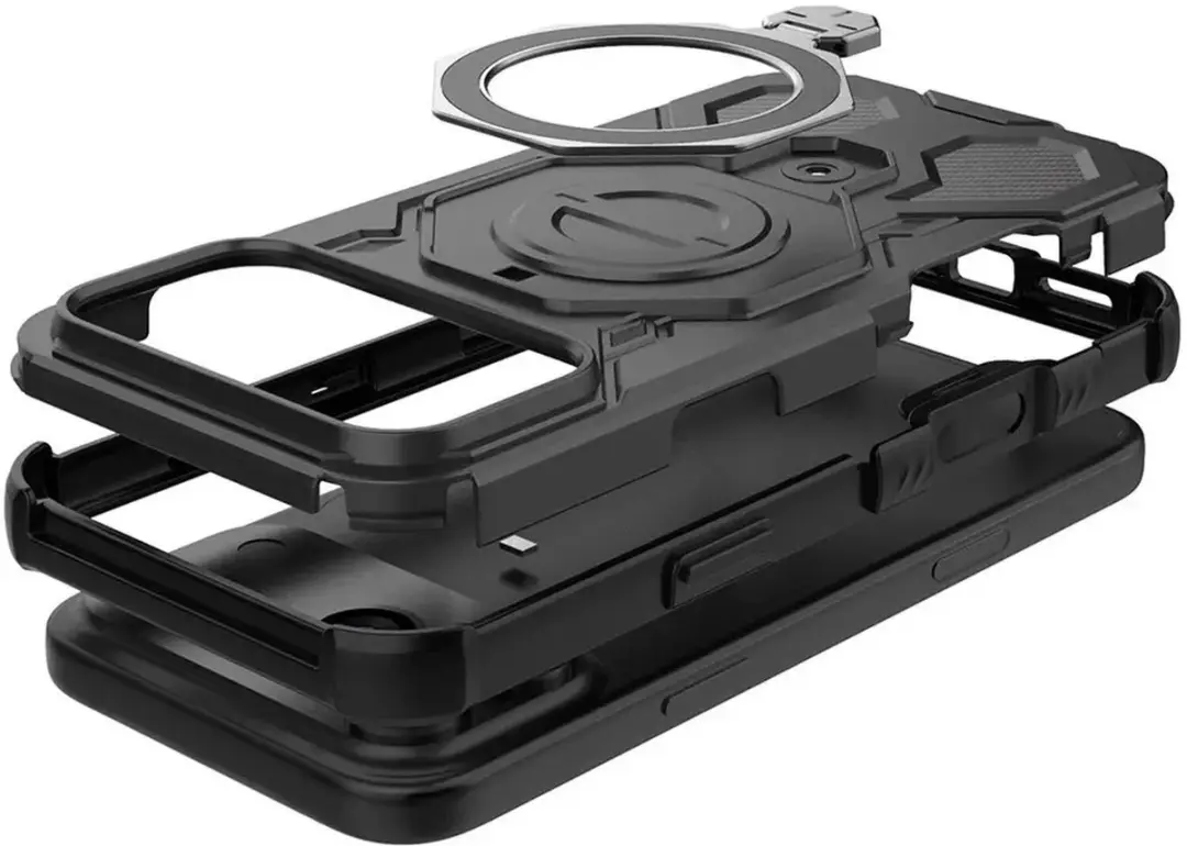 Selected iPhone 17 Pro Max Hoesje - MagSafe & Qi2 - Zwart