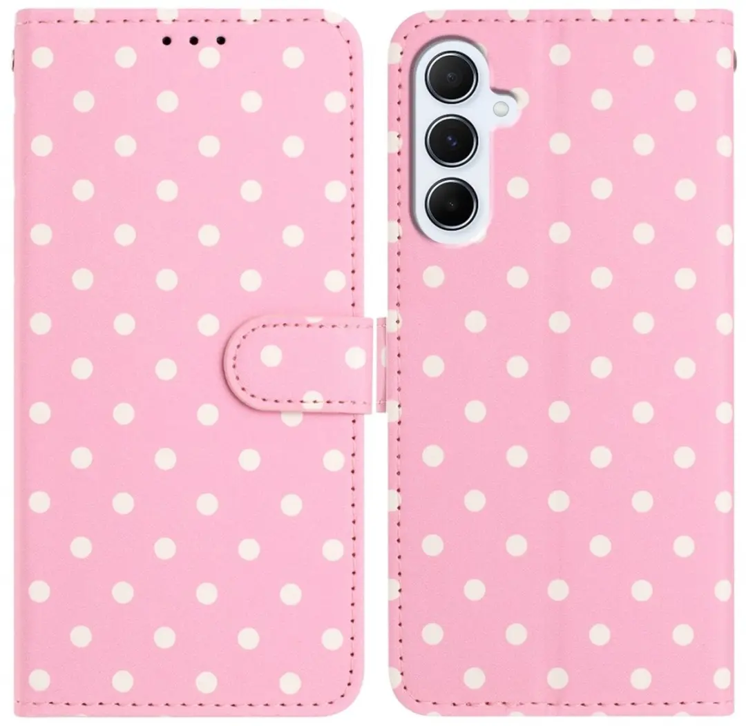 Selected Hoesje Samsung Galaxy S25 FE Polka Dot Wallet