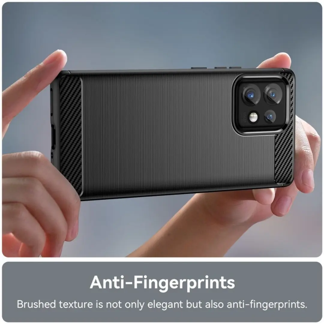 Selected TPU Hoesje Motorola Edge 40 Pro - Zwart