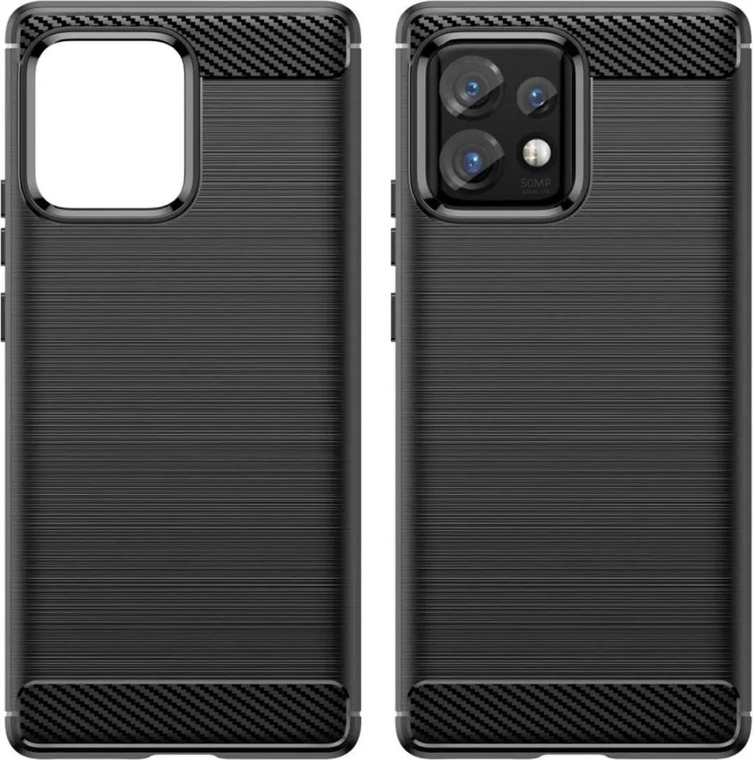 Selected TPU Hoesje Motorola Edge 40 Pro - Zwart