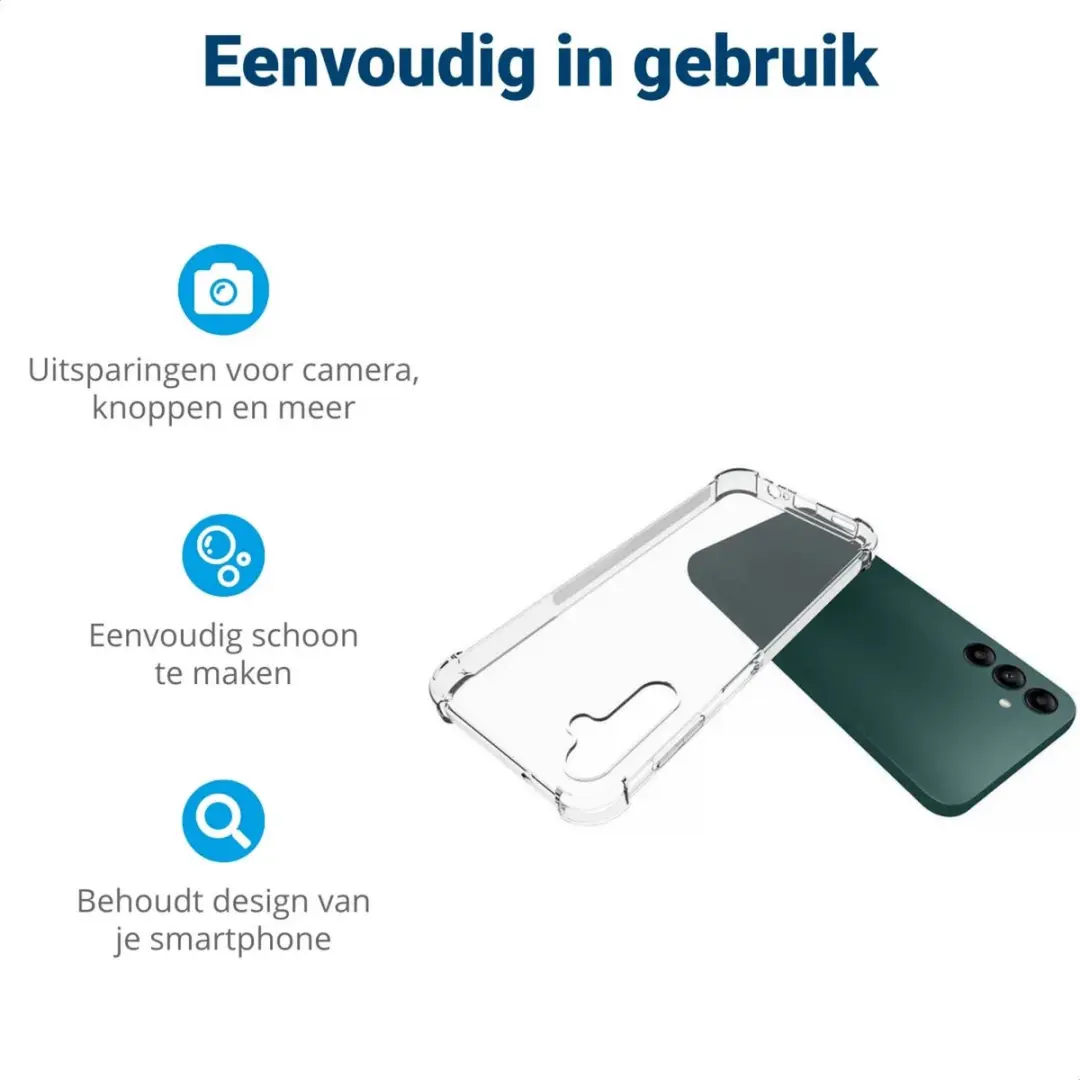 Selected by GSMpunt Hoesje Samsung Galaxy A14 - Transparant