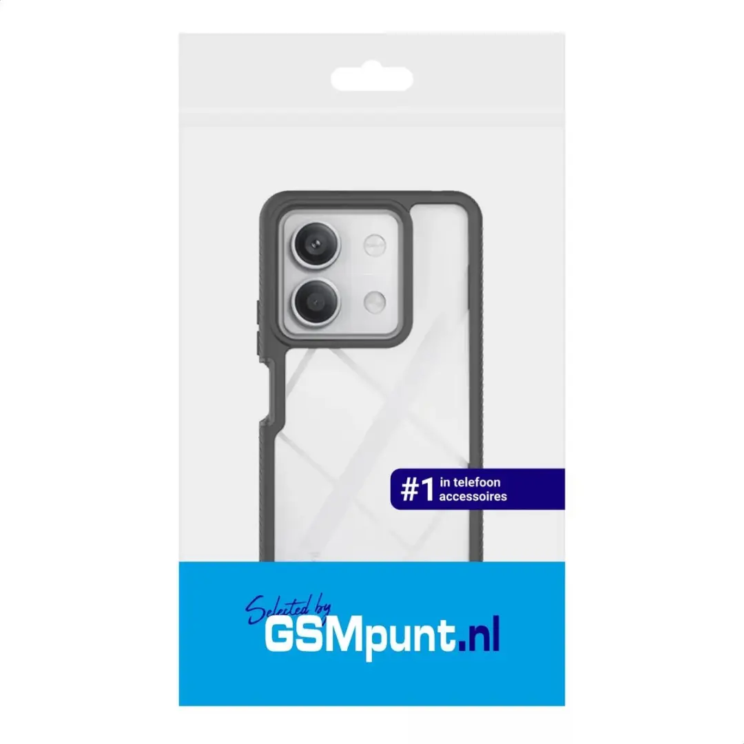 Selected Hoesje Xiaomi Redmi Note 13 5G - Full Protect - Zwart