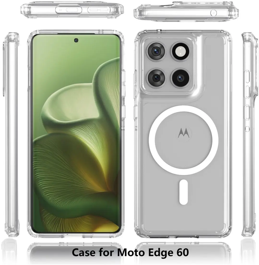 Selected Hoesje Motorola Edge 60 - MagSafe Transparant - afbeelding 6 van 6