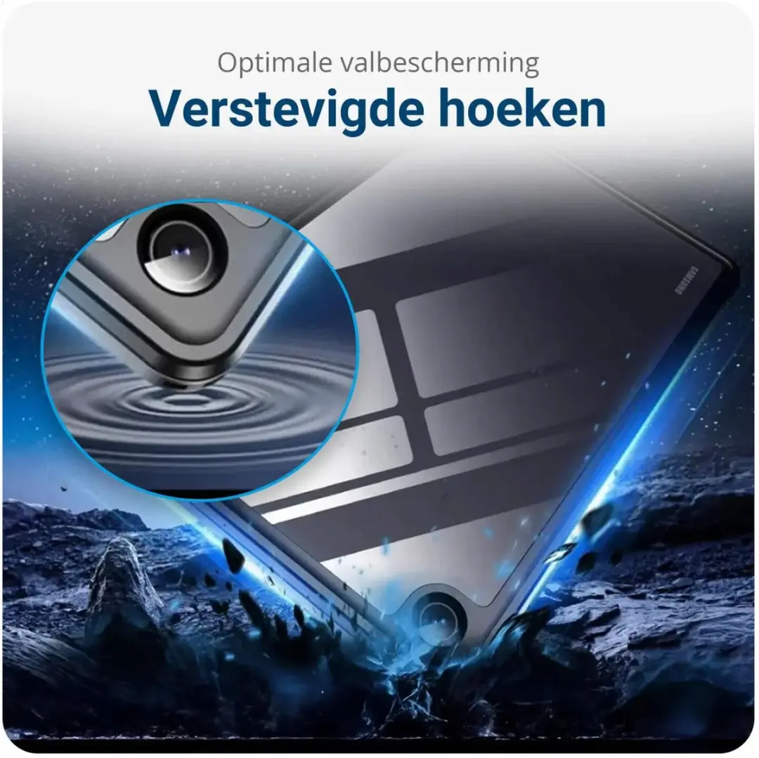 Selected Full Protect Cover Samsung Galaxy Tab A11 Plus - IP68 - Zwart