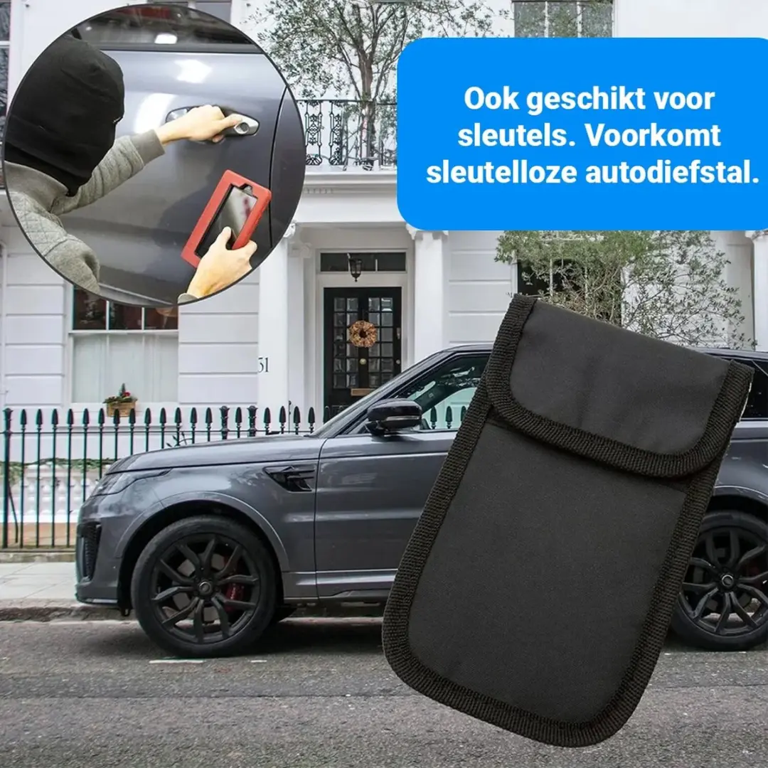 Selected SBG Faraday Bag Universeel Blokkeertas - Zwart