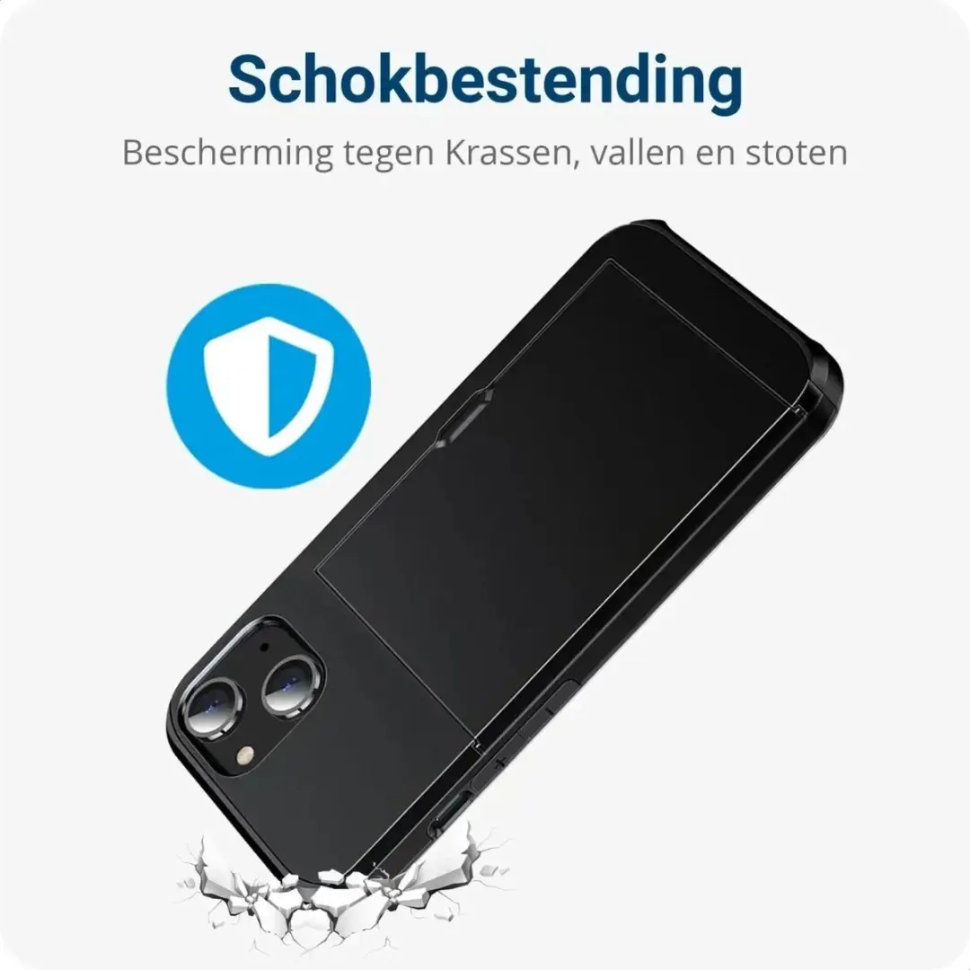 Selected Hoesje Samsung Galaxy S25 Plus - Kaarthouder 2 Stuks - Zwart - afbeelding 6 van 6