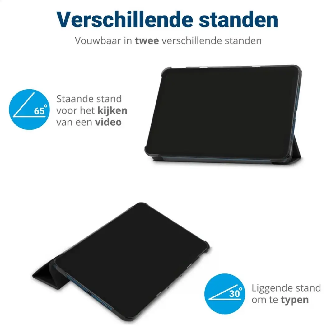 Selected by GSMpunt Samsung Galaxy Tab A11 Book Case - Zwart