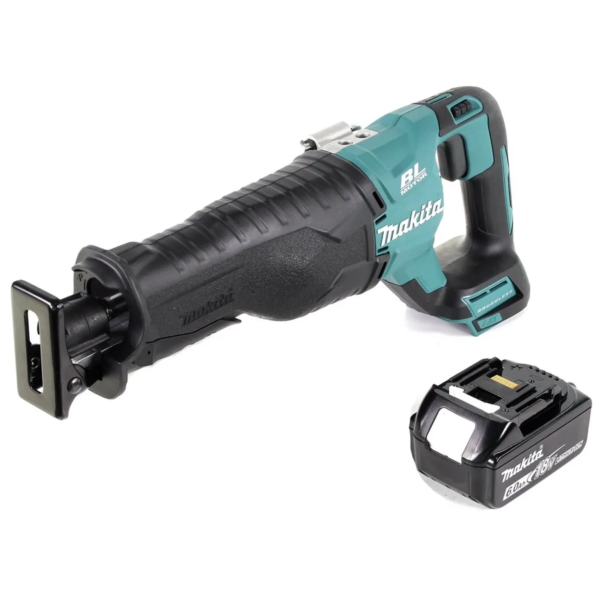 Makita DJR187 Accu Reciprozaag 18V - 6,0 Ah - Hout - afbeelding 2 van 5