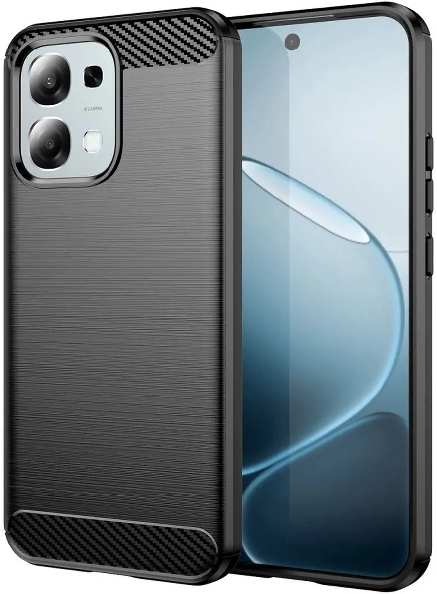 Selected Geborsteld TPU Hoesje Oppo A6 Pro
