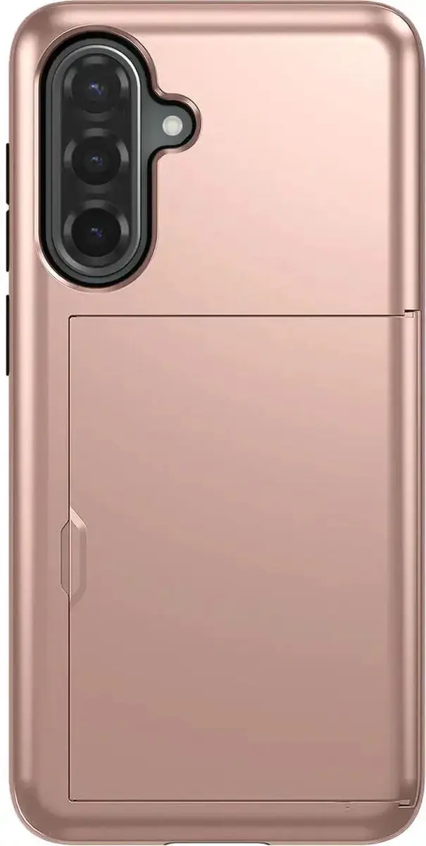 Selected Hoesje Samsung Galaxy A56 Kaarthouder Roze - 2 Pasjes - afbeelding 6 van 6