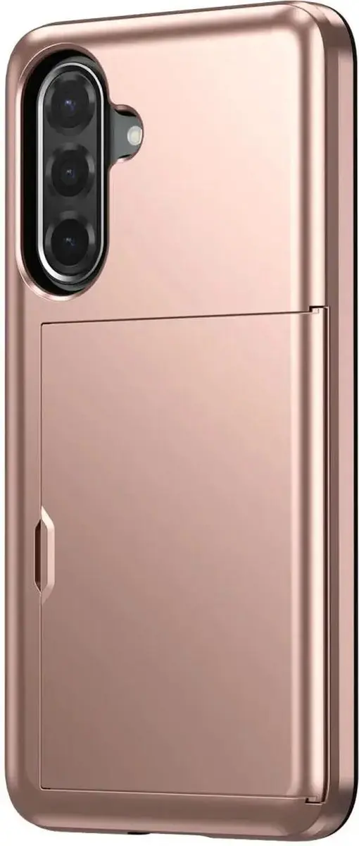 Selected Hoesje Samsung Galaxy A56 Kaarthouder Roze - 2 Pasjes