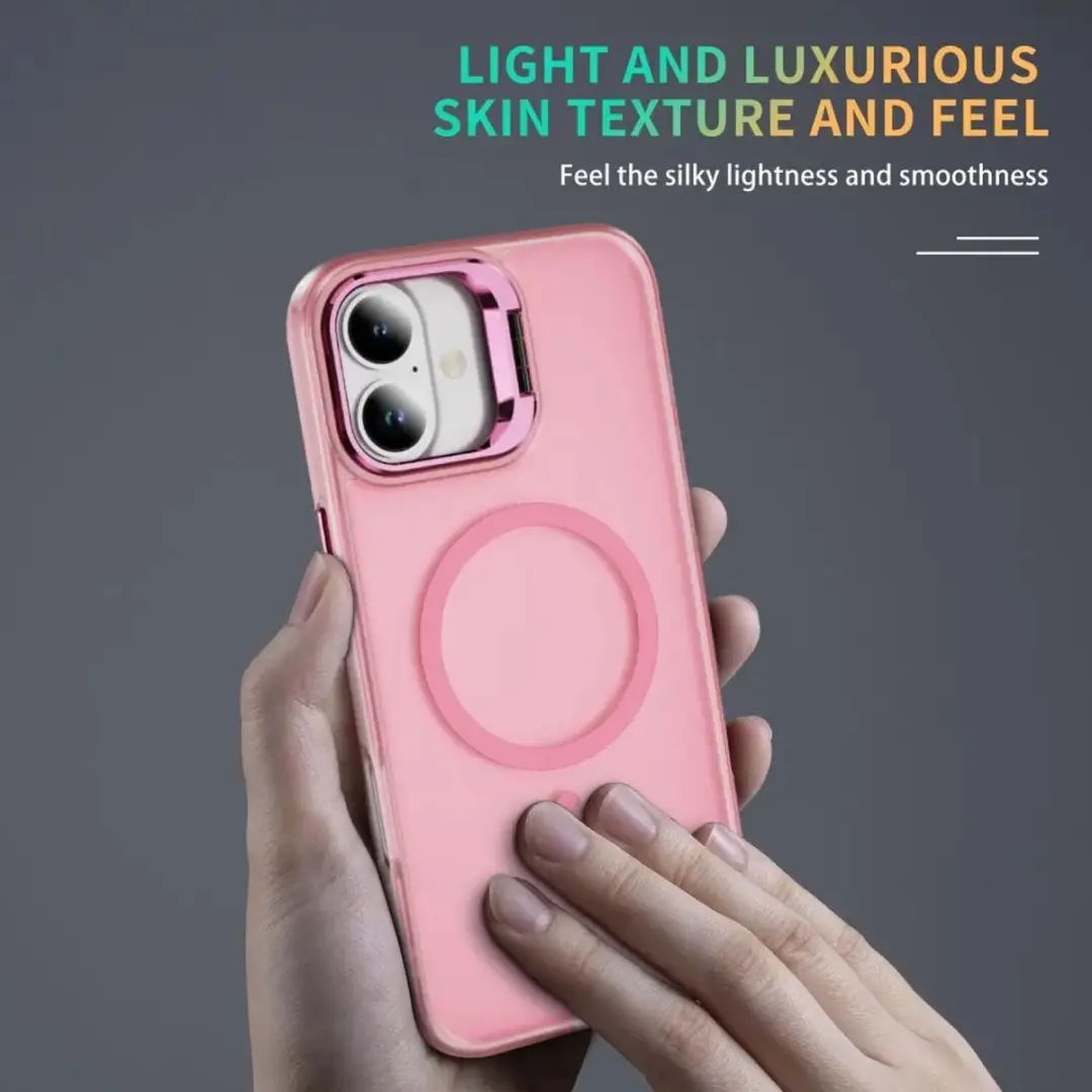 Selected by GSMpunt Apple iPhone 17 Hoesje - Roze - MagSafe & Qi2 - afbeelding 6 van 6