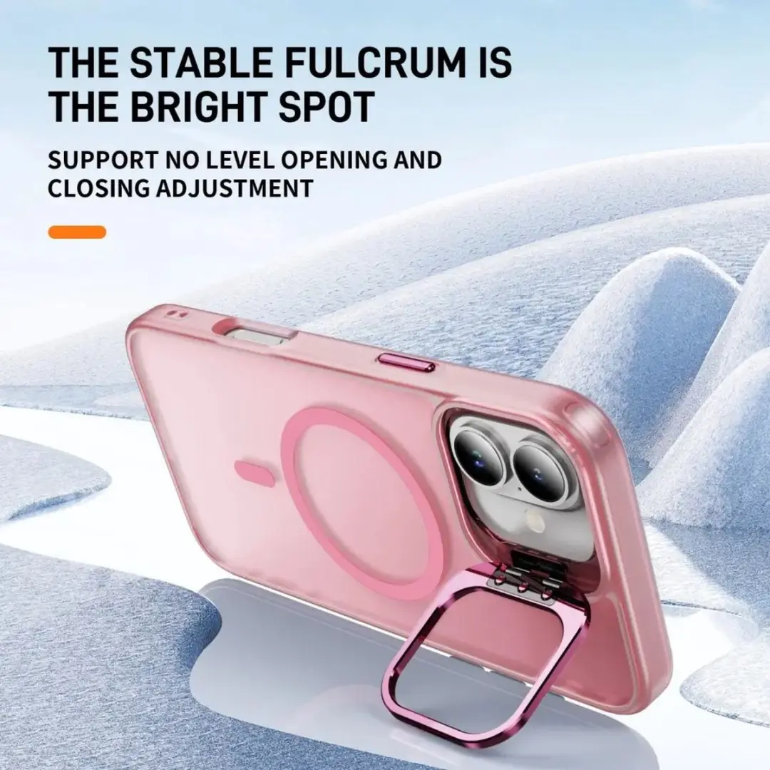 Selected by GSMpunt Apple iPhone 17 Hoesje - Roze - MagSafe & Qi2