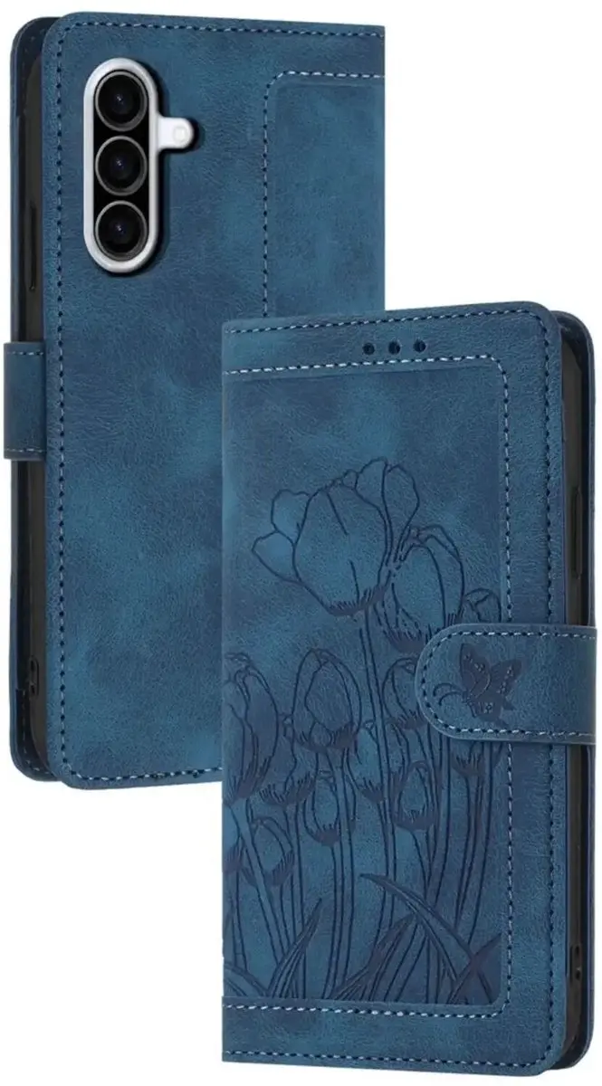 Selected Hoesje Samsung Galaxy A57 Tulpen Book Case