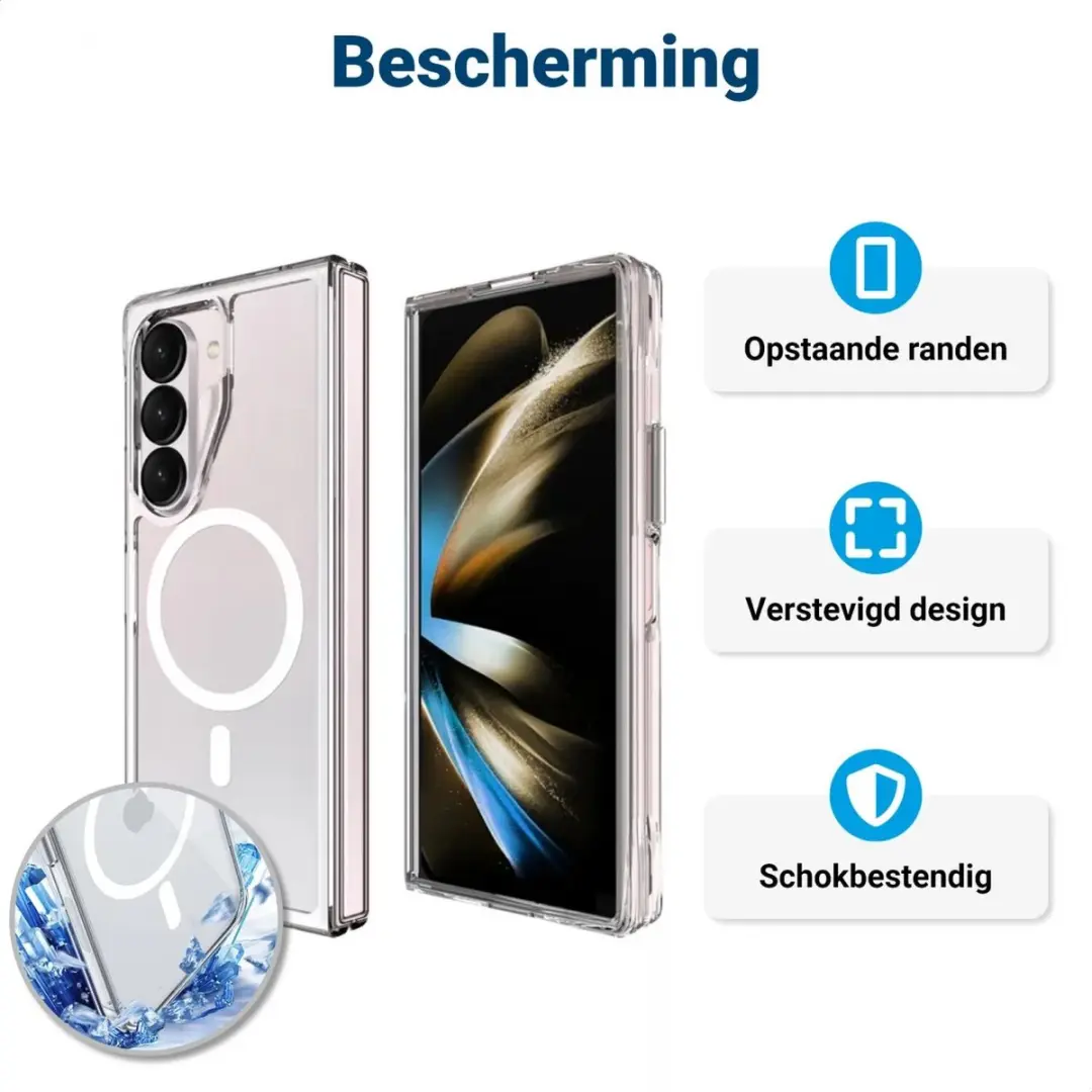 Selected Transparant Hoesje Samsung Galaxy Z Fold6 - MagSafe