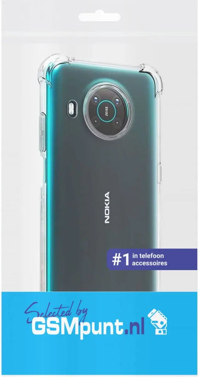 Nokia X10/X20 Schokbestendig Hoesje - Transparant