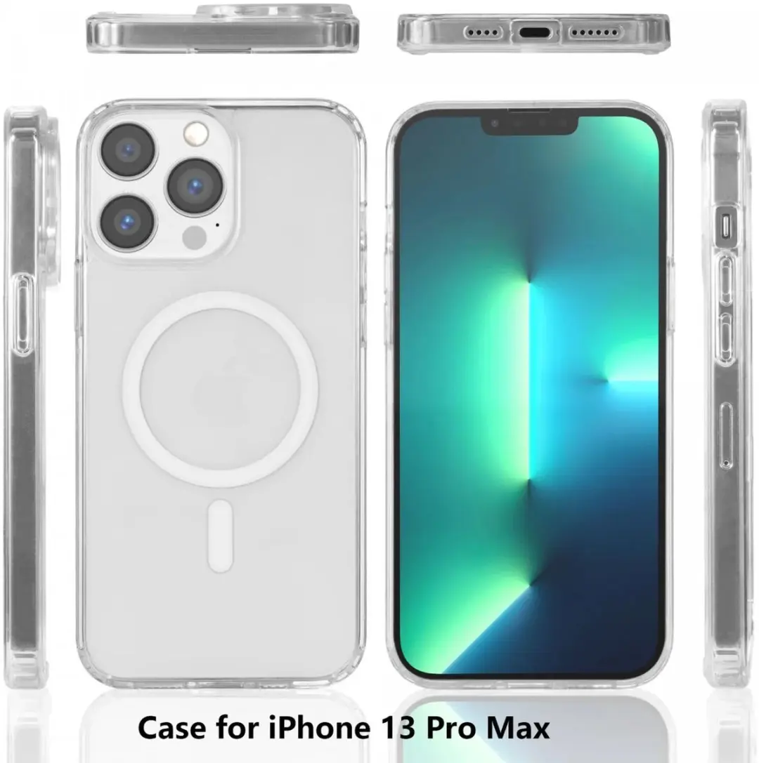 Selected by GSMpunt Hoesje iPhone 13 Pro Max - MagSafe Transparant