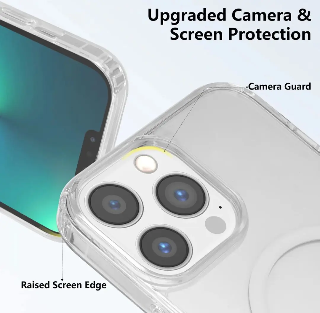 Selected by GSMpunt Hoesje iPhone 13 Pro Max - MagSafe Transparant