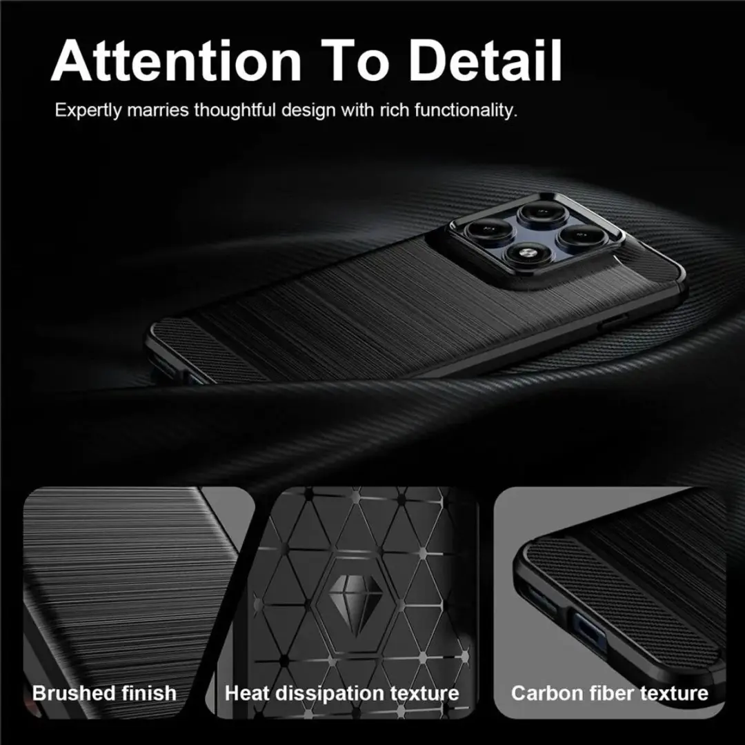 Selected TPU Hoesje Motorola Edge 70 Pro - Zwart