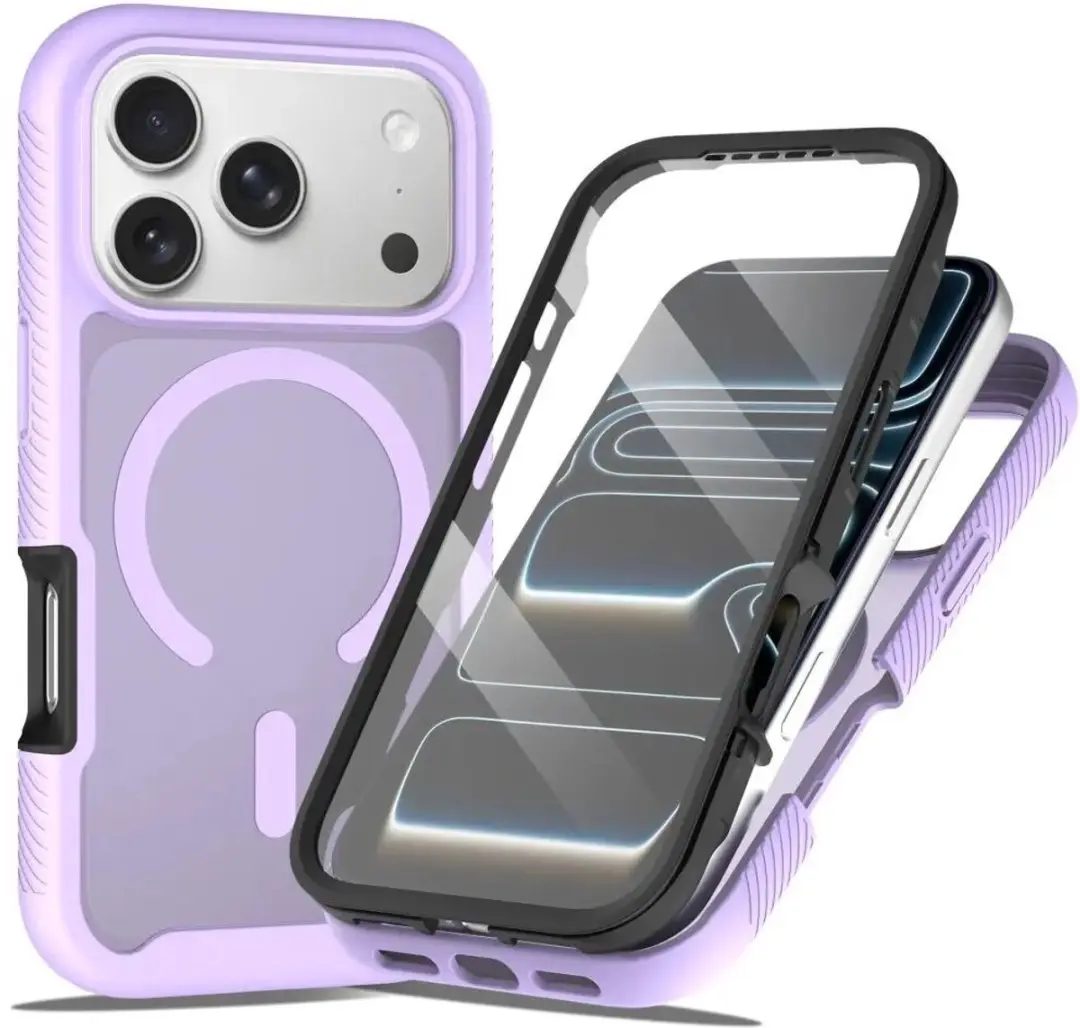 Selected by GSMpunt.nl iPhone 17 Pro Hoesje Matte Paars