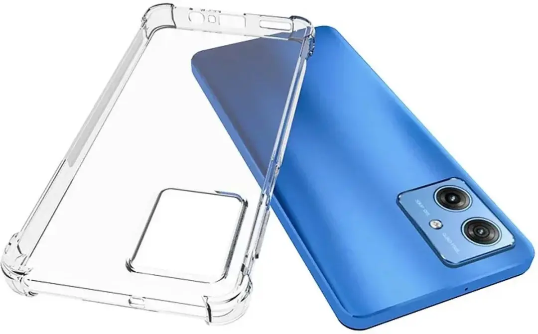 Selected Transparant TPU Hoesje Motorola Moto G54 - Schokbestendig