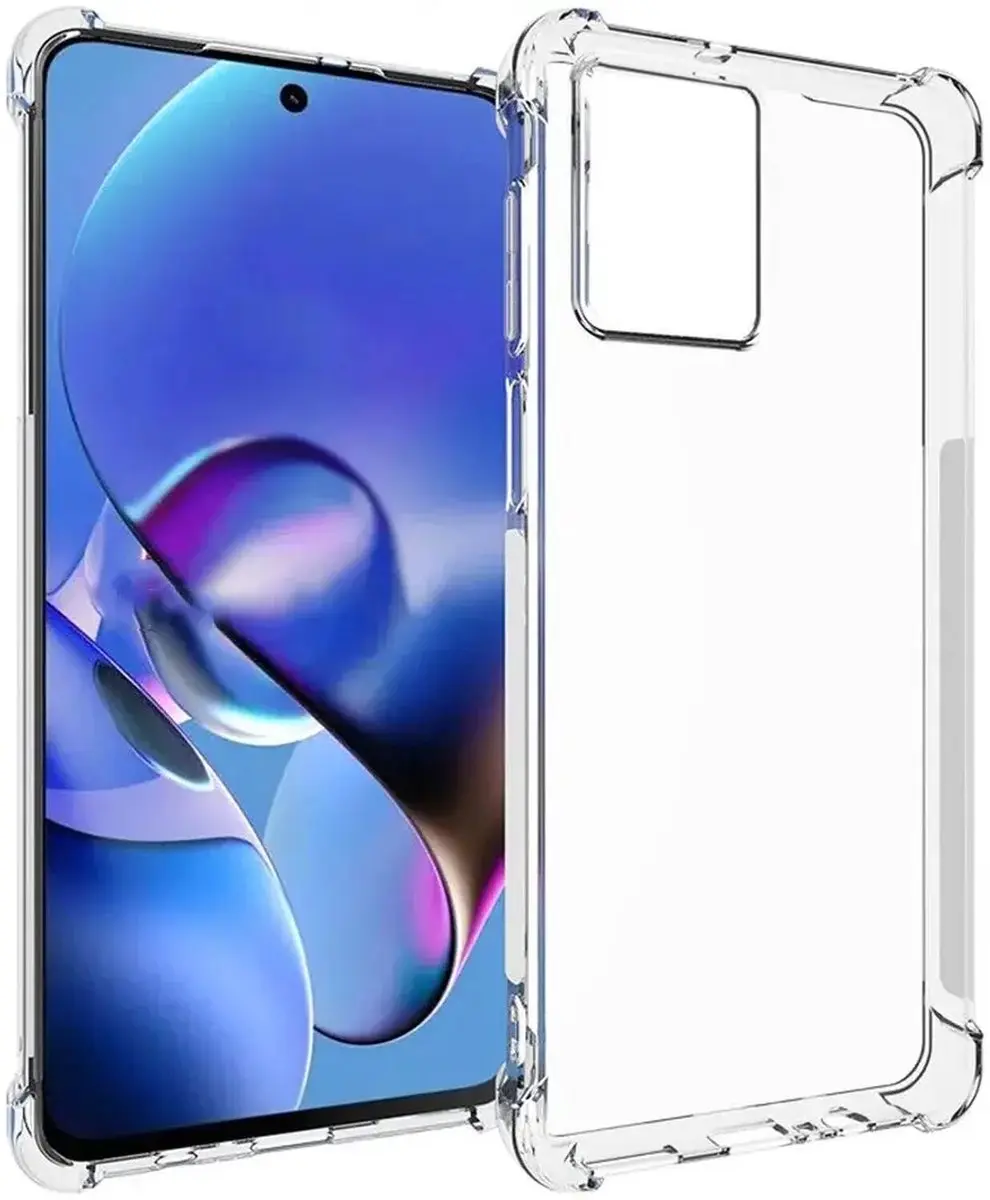 Selected Transparant TPU Hoesje Motorola Moto G54