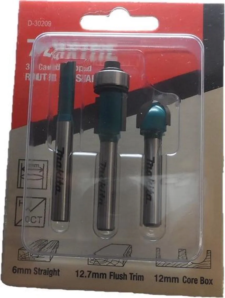 Makita D-30209 Frees Set