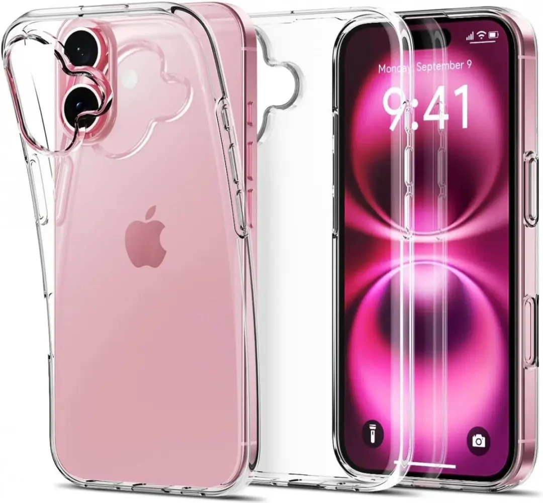Selected Transparant TPU Hoesje iPhone 16