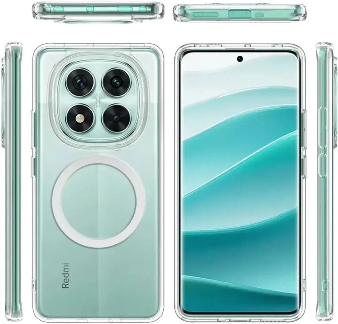 Selected Hoesje MagSafe Transparant - Xiaomi Poco X7/Redmi Note 14 Pro 5G