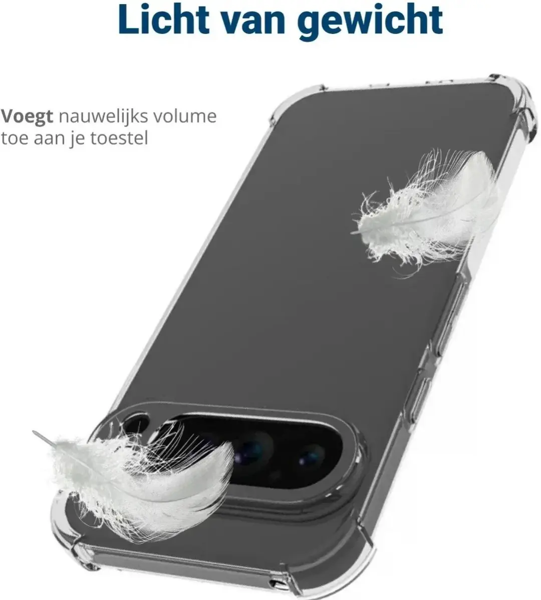 Selected Transparant Hoesje Google Pixel 9 Pro XL - Schokbestendig