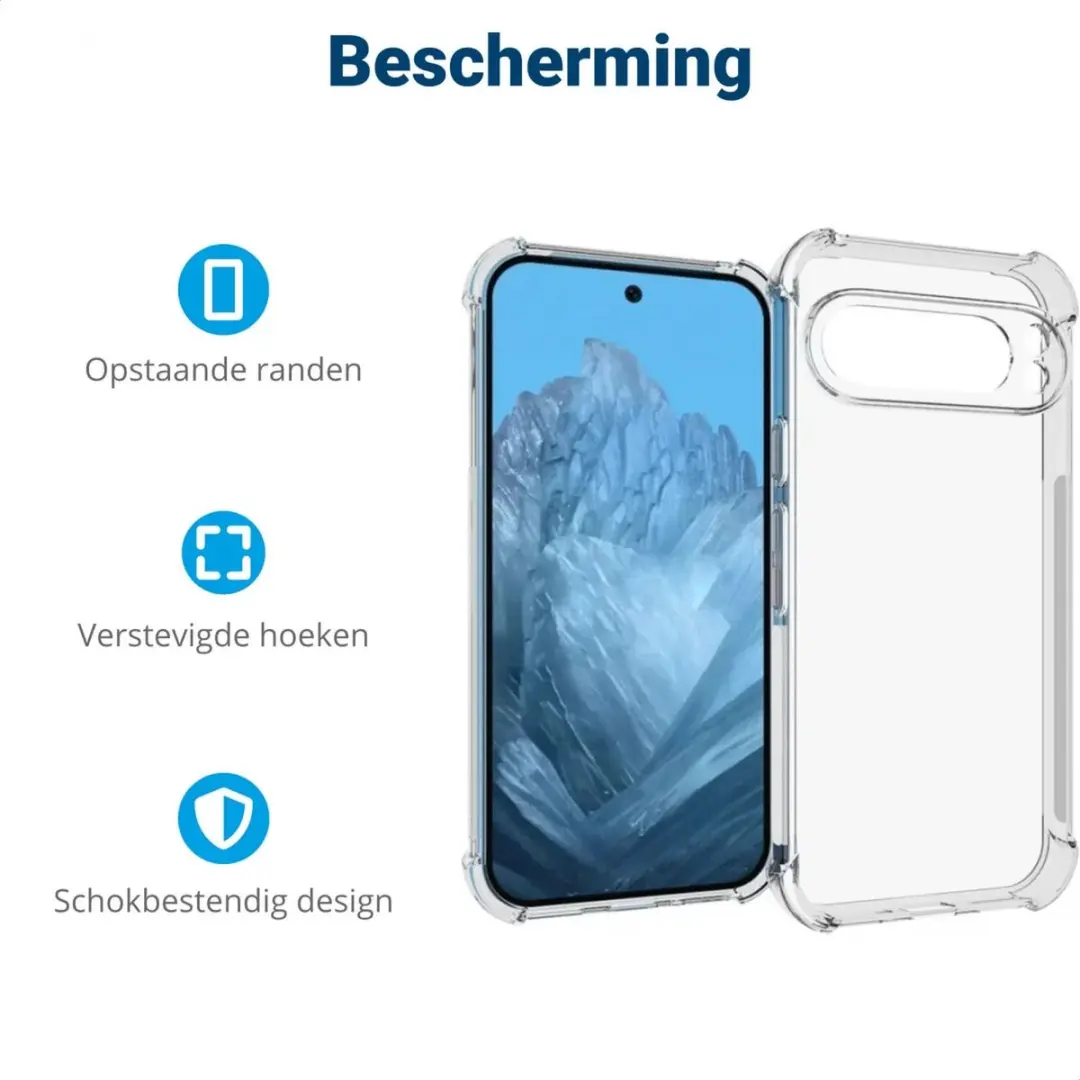Selected Transparant Hoesje Google Pixel 9 Pro XL - Schokbestendig