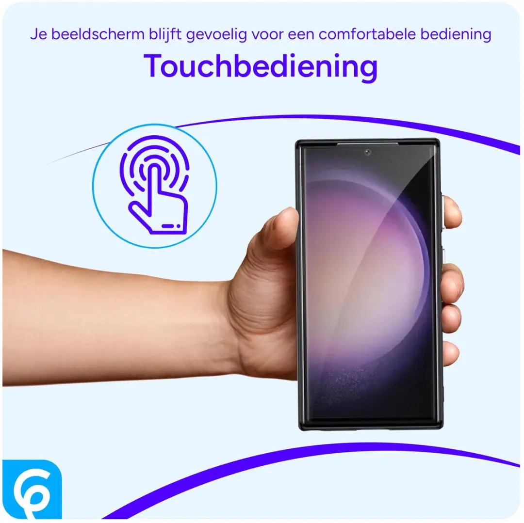 Selected by GSMpunt Hoesje Samsung Galaxy S24 Ultra - Schokbestendig Zwart