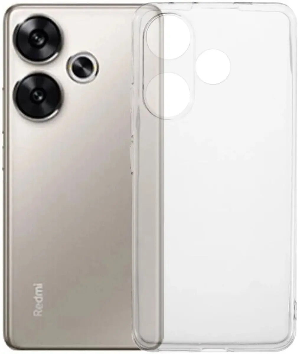 Selected Transparant TPU Hoesje Xiaomi Poco F6