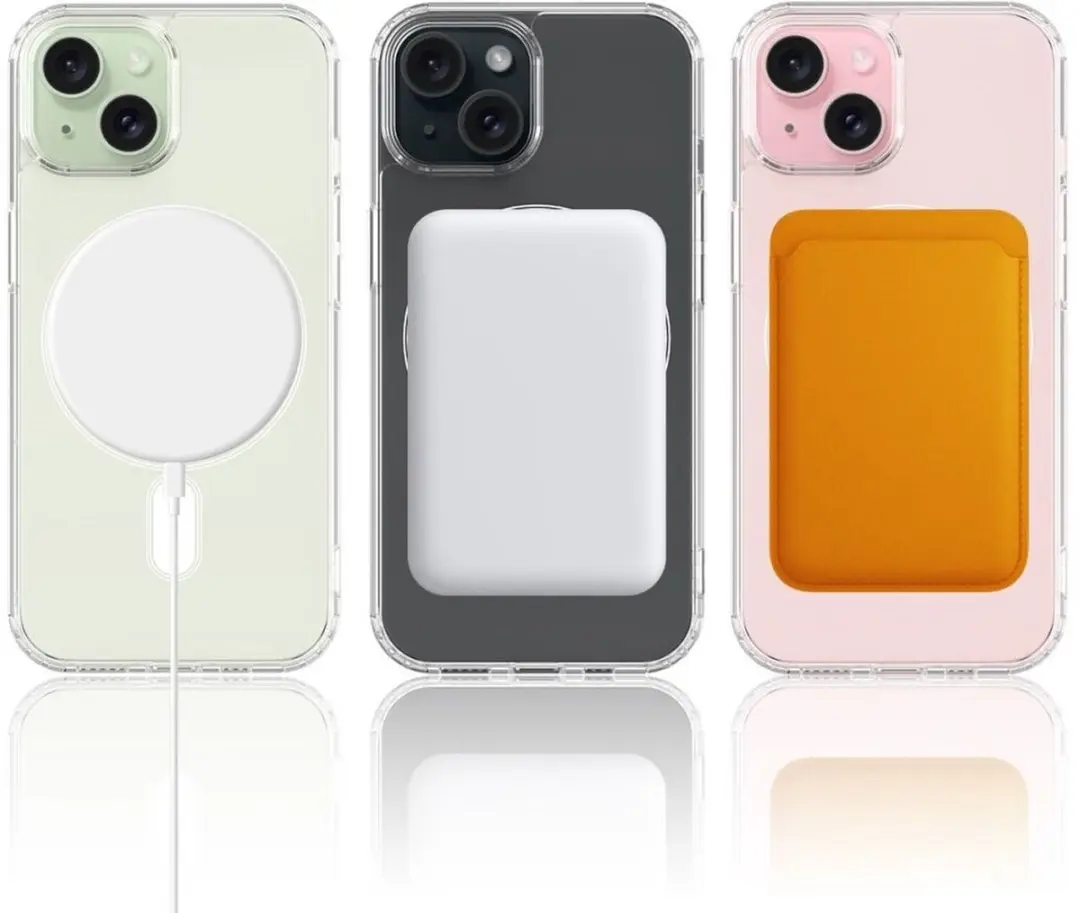 Selected Transparant Hoesje iPhone 15 Plus - MagSafe - afbeelding 6 van 6