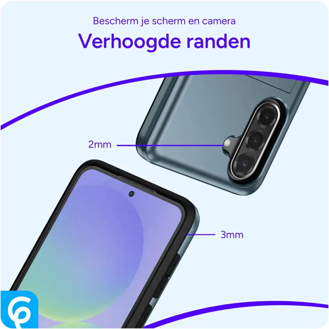 Selected Hoesje Samsung Galaxy A56 - Kaarthouder Blauw - afbeelding 6 van 6