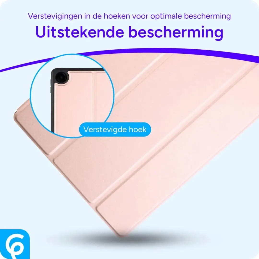 Selected Tablet Hoes Samsung Galaxy Tab A9 Plus - Roze