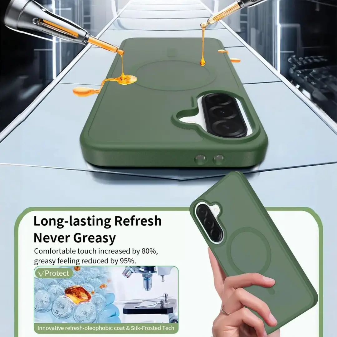 Selected Hoesje Samsung Galaxy A37 MagSafe Groen - afbeelding 6 van 6