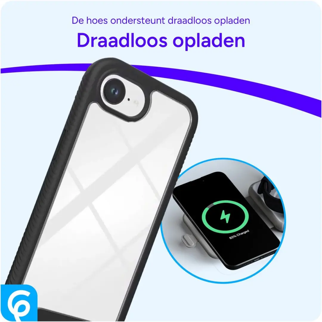 Selected by GSMpunt.nl iPhone 16e/17e Hoesje - Full Protect - Zwart - afbeelding 6 van 6