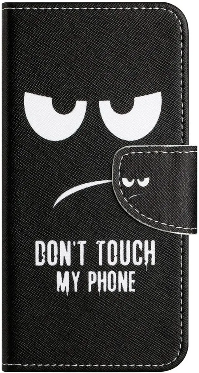Selected Hoesje Samsung Galaxy A26 Book Case - Zwart Touch