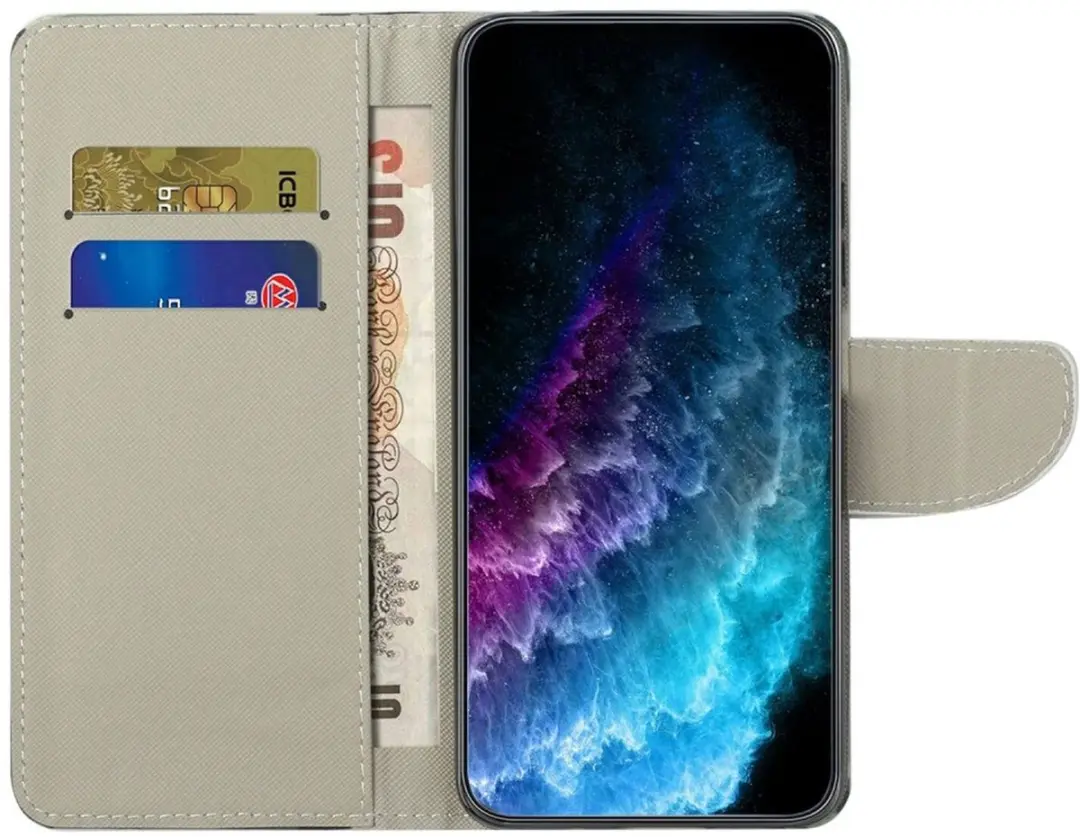 Selected Hoesje Samsung Galaxy A26 Book Case - Zwart Touch