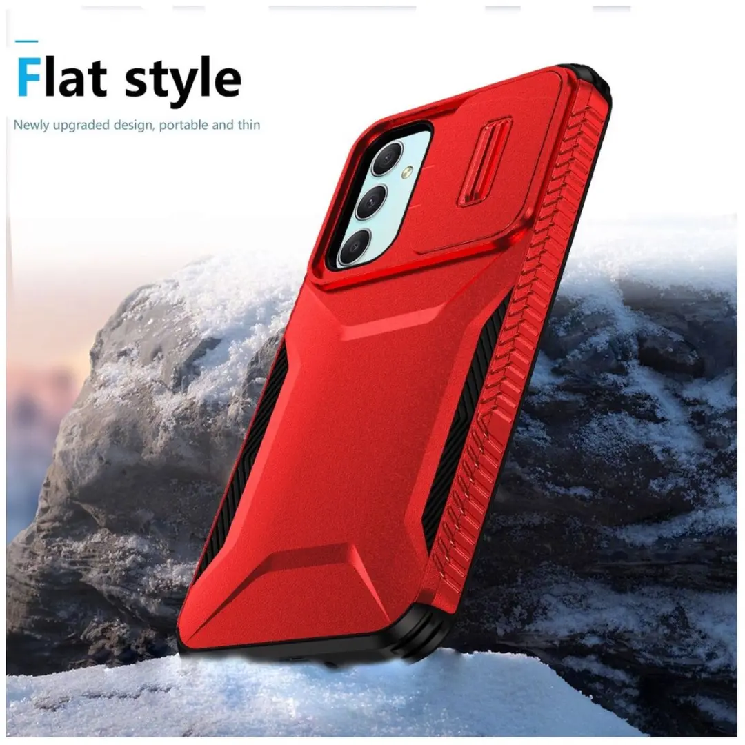 Selected Hoesje Samsung Galaxy A55 Back Cover - Rood - afbeelding 6 van 6