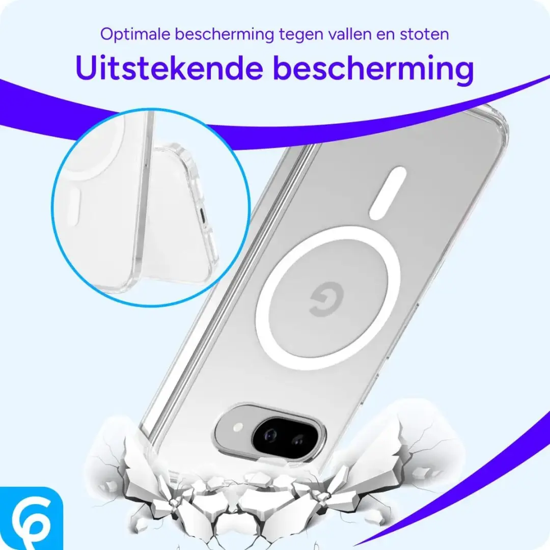 Selected Hoesje Google Pixel 9a MagSafe Transparant