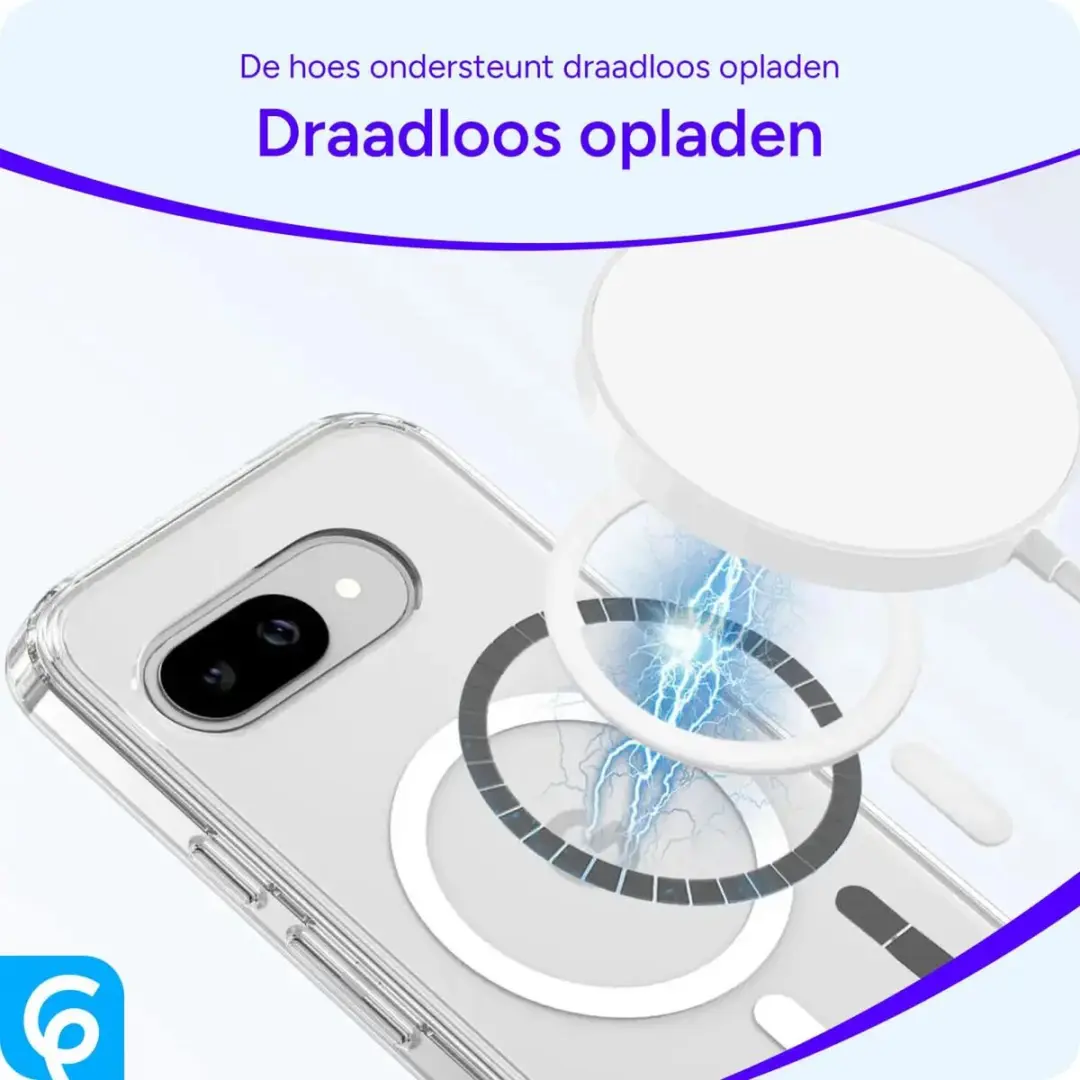 Selected Hoesje Google Pixel 9a MagSafe Transparant