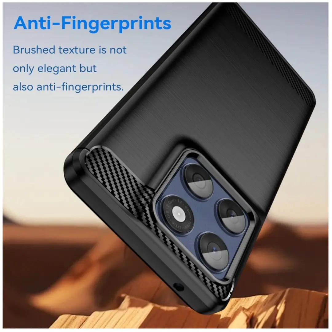 Selected TPU Hoesje Motorola Edge 60 - Zwart