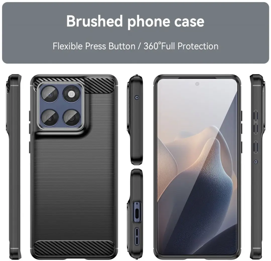 Selected TPU Hoesje Motorola Edge 60 - Zwart - afbeelding 6 van 6