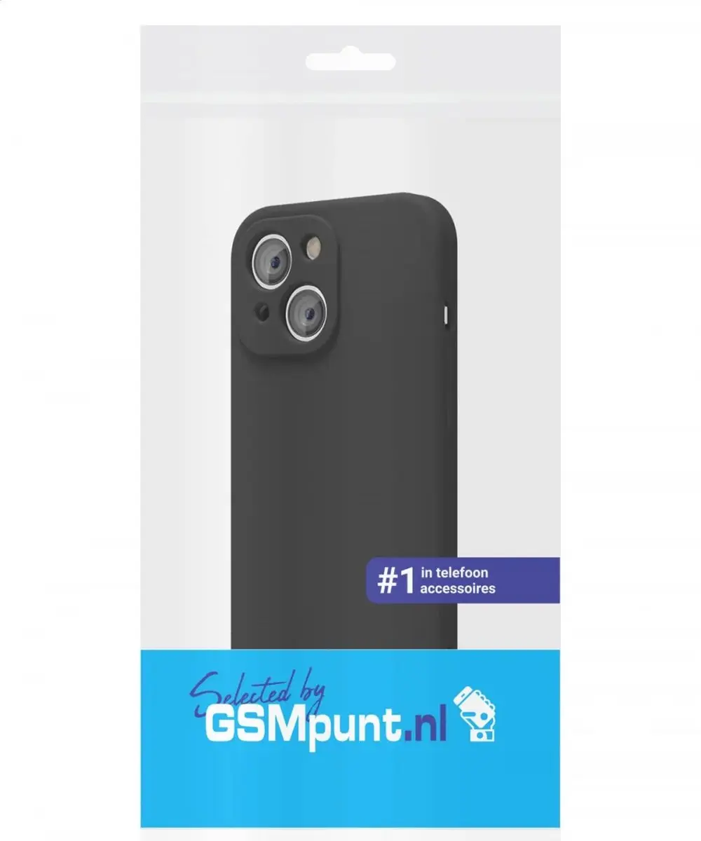 Selected by GSMpunt.nl iPhone 14 Hoesje - Zwart