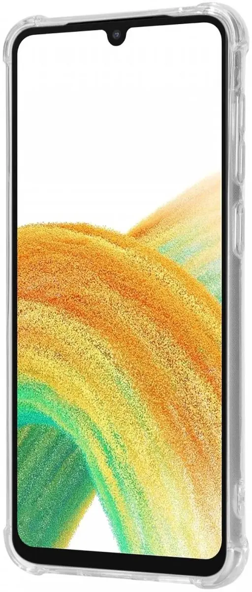 Selected Transparant TPU Hoesje Samsung Galaxy A33 - 1 Pasjeshouder